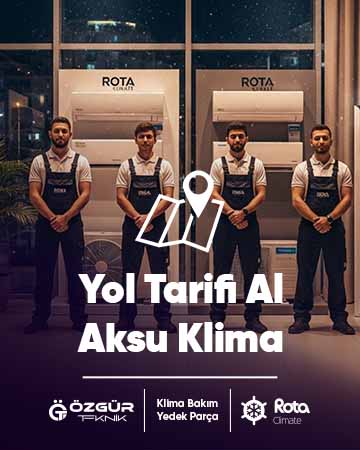 Aksu Klima Yol Tarifi Al